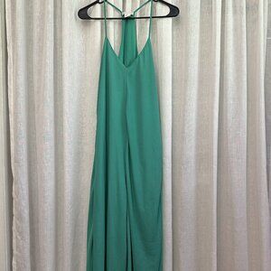 Adrienne Vittadini Green High-low Dress
